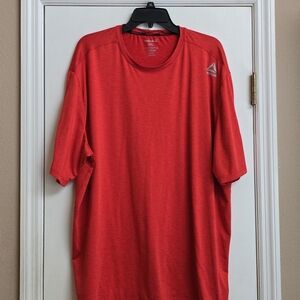 Men's Reebok Speedwick Performance T-Shirt Men's 2XL Red Short Sleeve